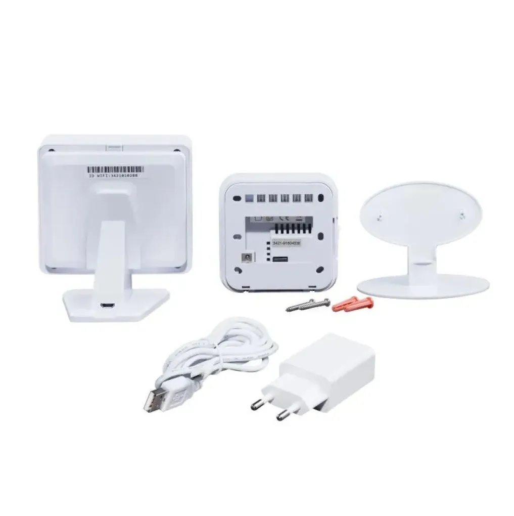 Тижневий програмований термостат Thermo Alliance ТА-2501RFWiFi радіокерований з WiFi (TA2501WIFIRF)- Фото 3